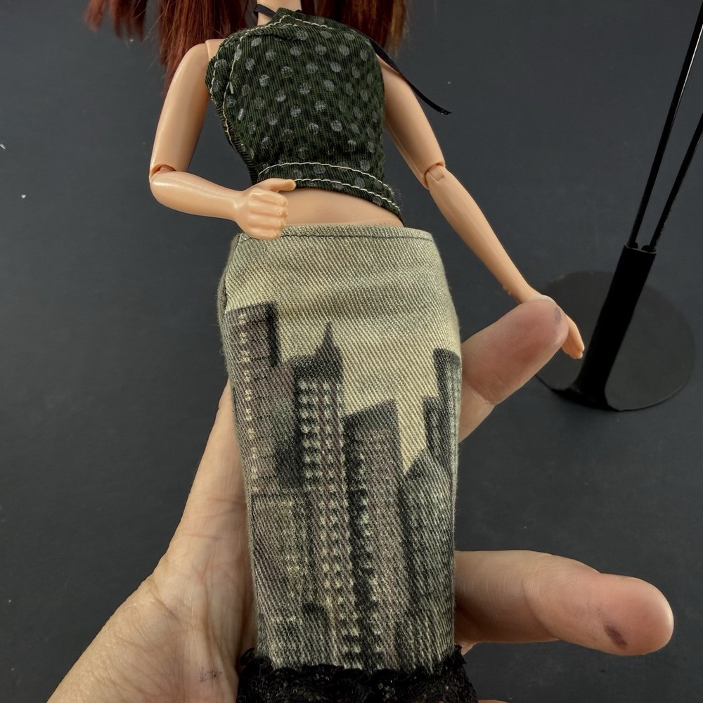 My Scene Chillin' Out Chelsea Doll Mattel Redhead Redressed Fashion Scene Outfit - Picture 11 of 12